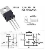 Regulador de Voltaje LM338T/NOPB (TO-220)