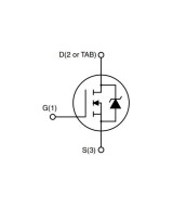 Transistor MOSFET STP55NF06 (TO)