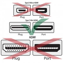 Cable Mini HDMI a HDMI