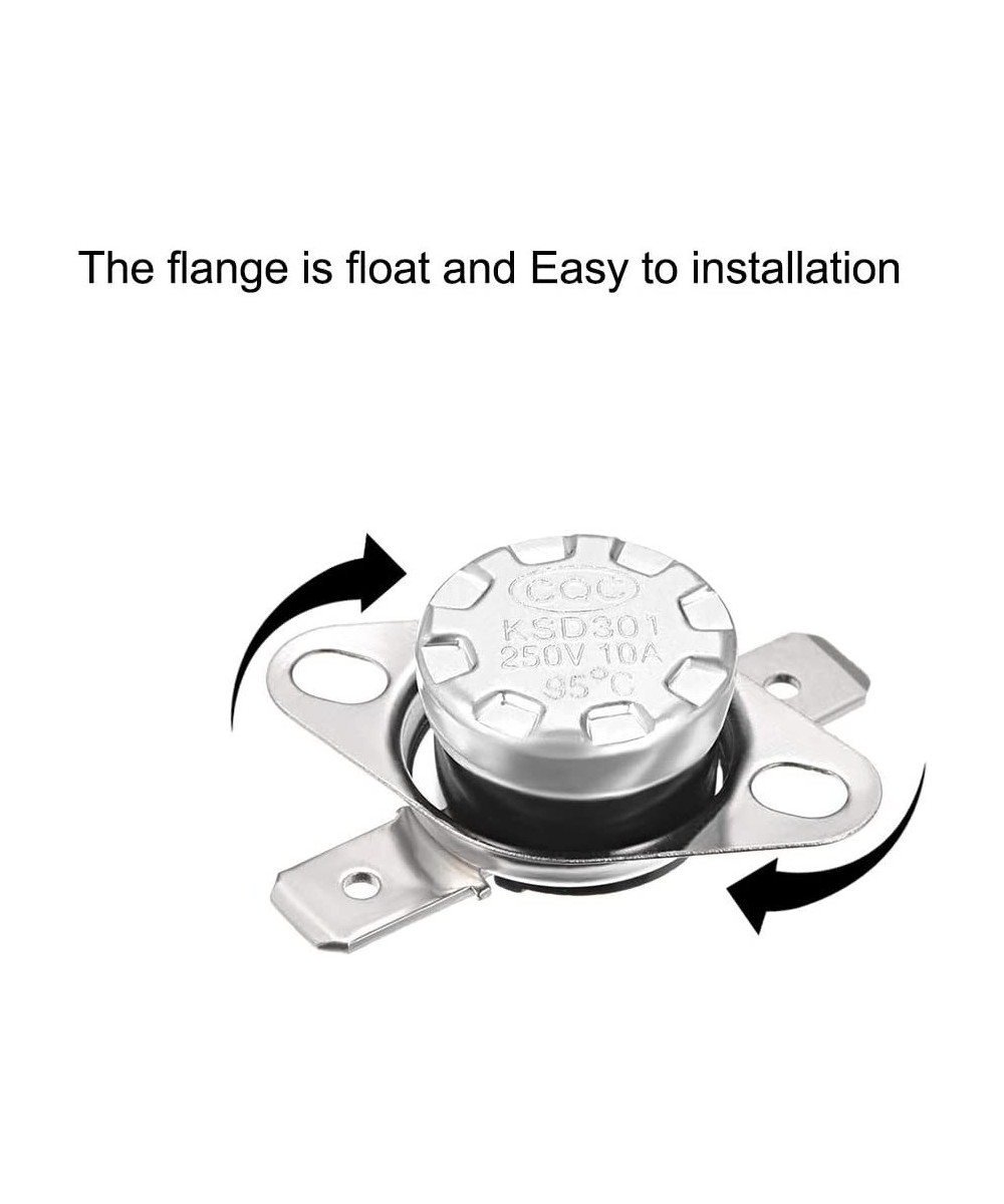 Termostato Plastico KSD301 NC 10A 40°C-185°C