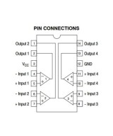 Comparador de voltaje LM339N (DIP)