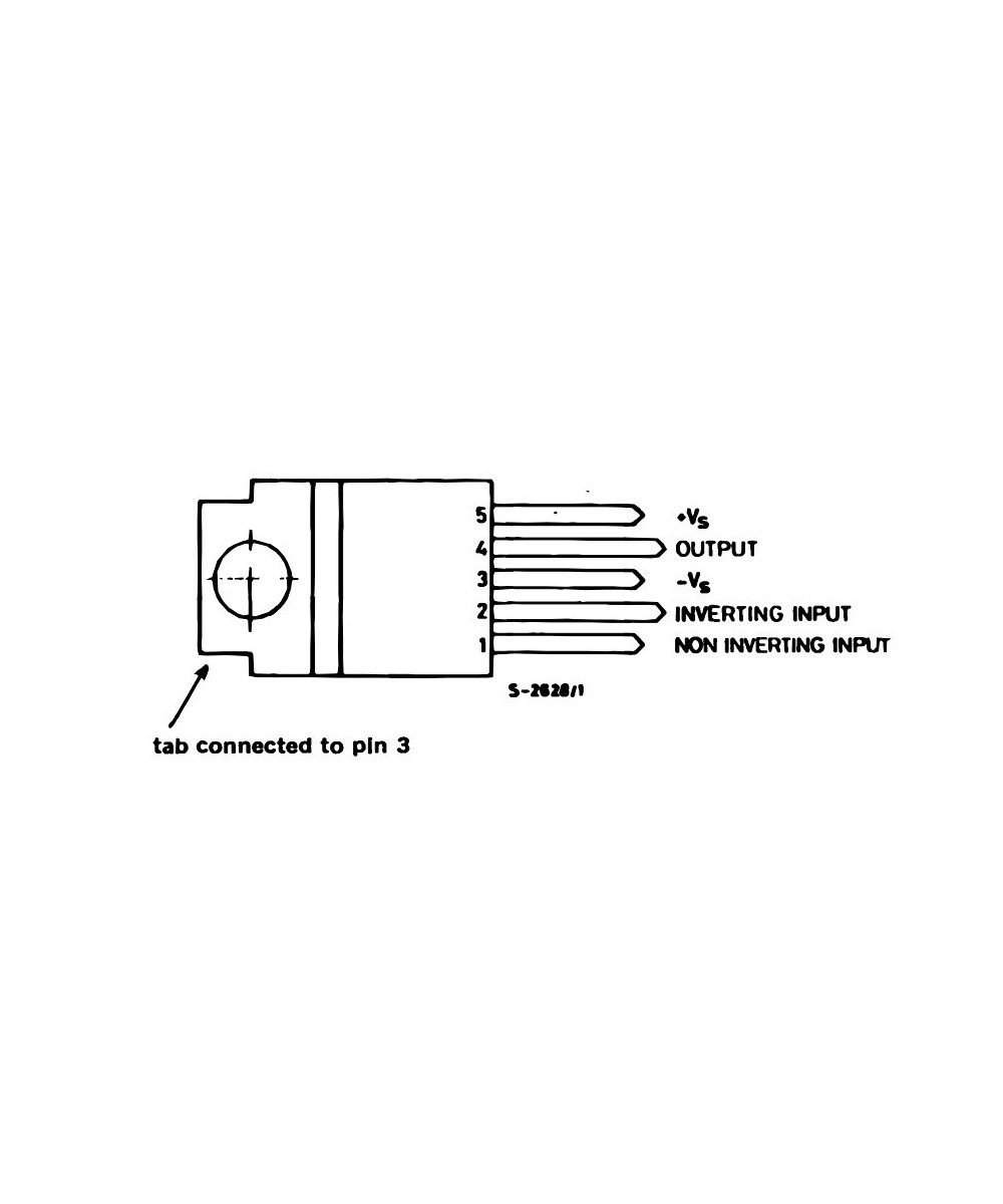Amplificador de audio TDA2030AN (DIP)