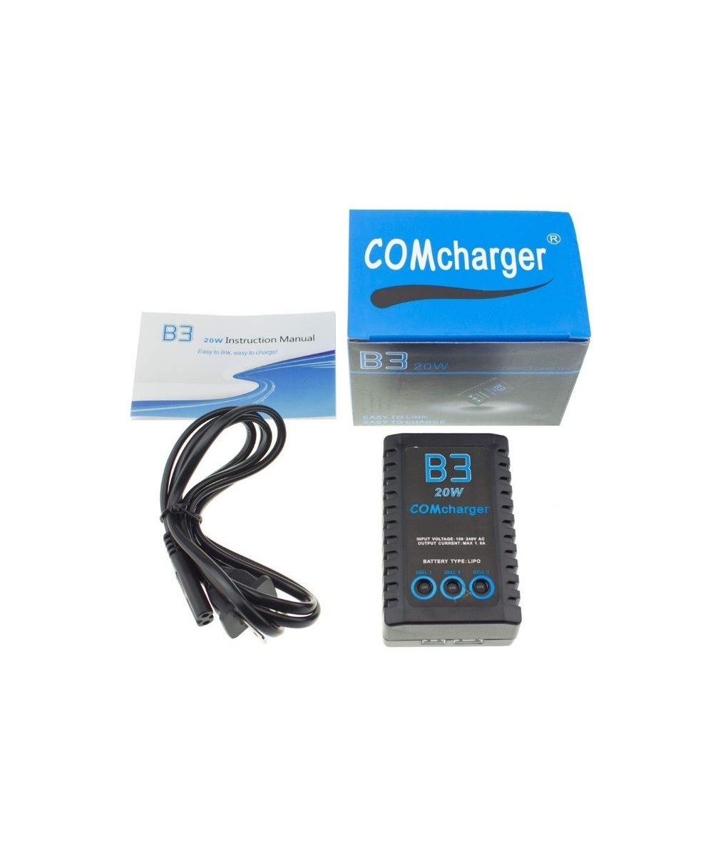 Cargador de bateria 2S, 3S 7.4V/11.1V B3 20W COMcharger