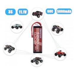 Batería tipo LiPo 11.1V 60C...