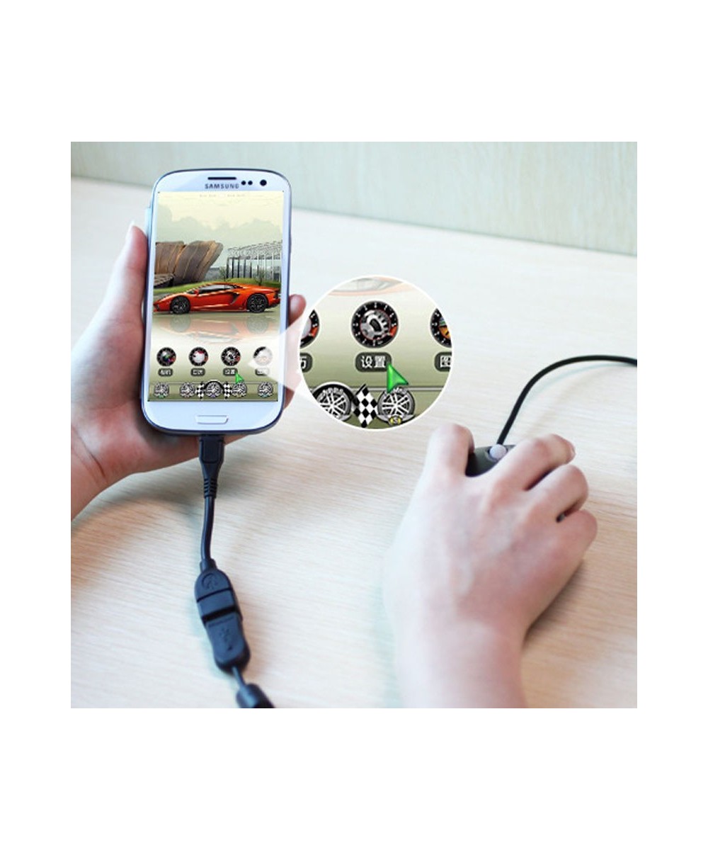 Cable OTG micro usb macho a hembra usb