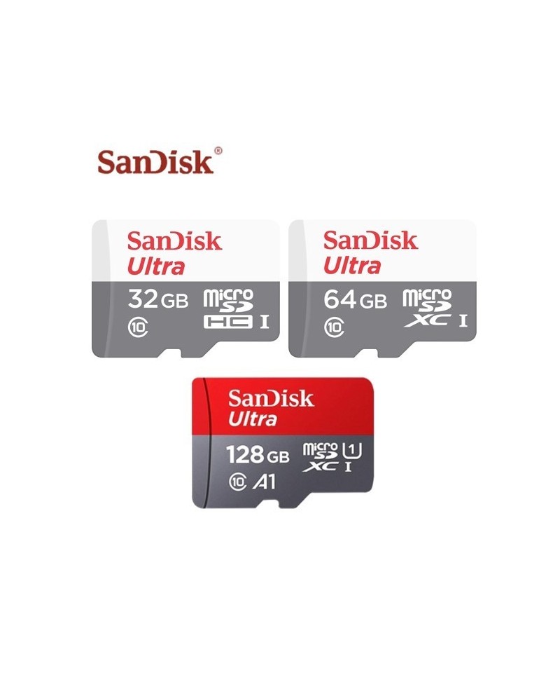 Memoria microSD Clase 10 SanDisk 32-128GB