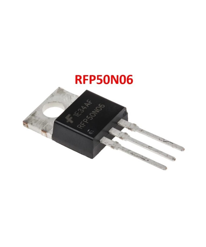 Transistor Mosfet RFP50N06 TO220 CH N 60V 50A