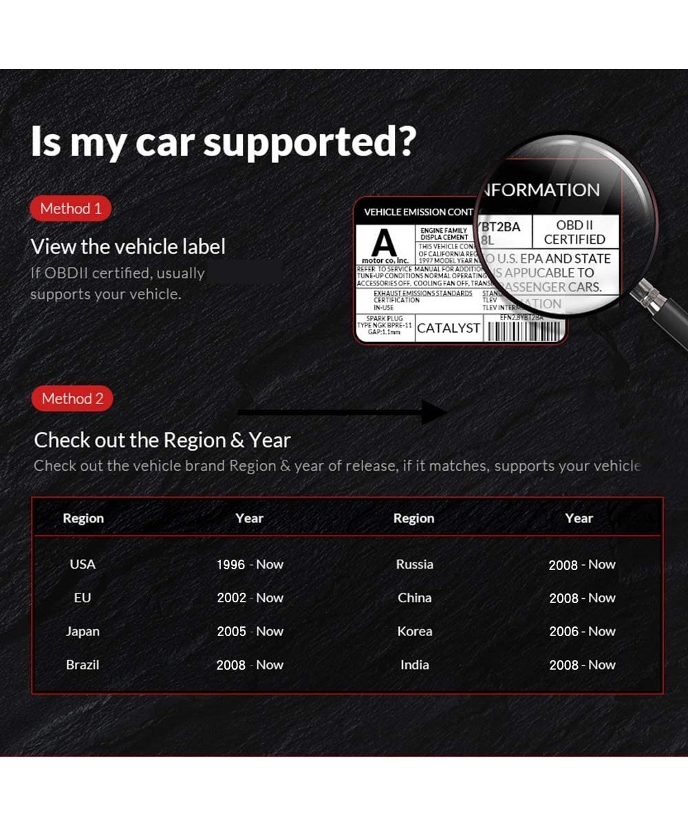 Escáner de diagnóstico OBD2 Bluetooth