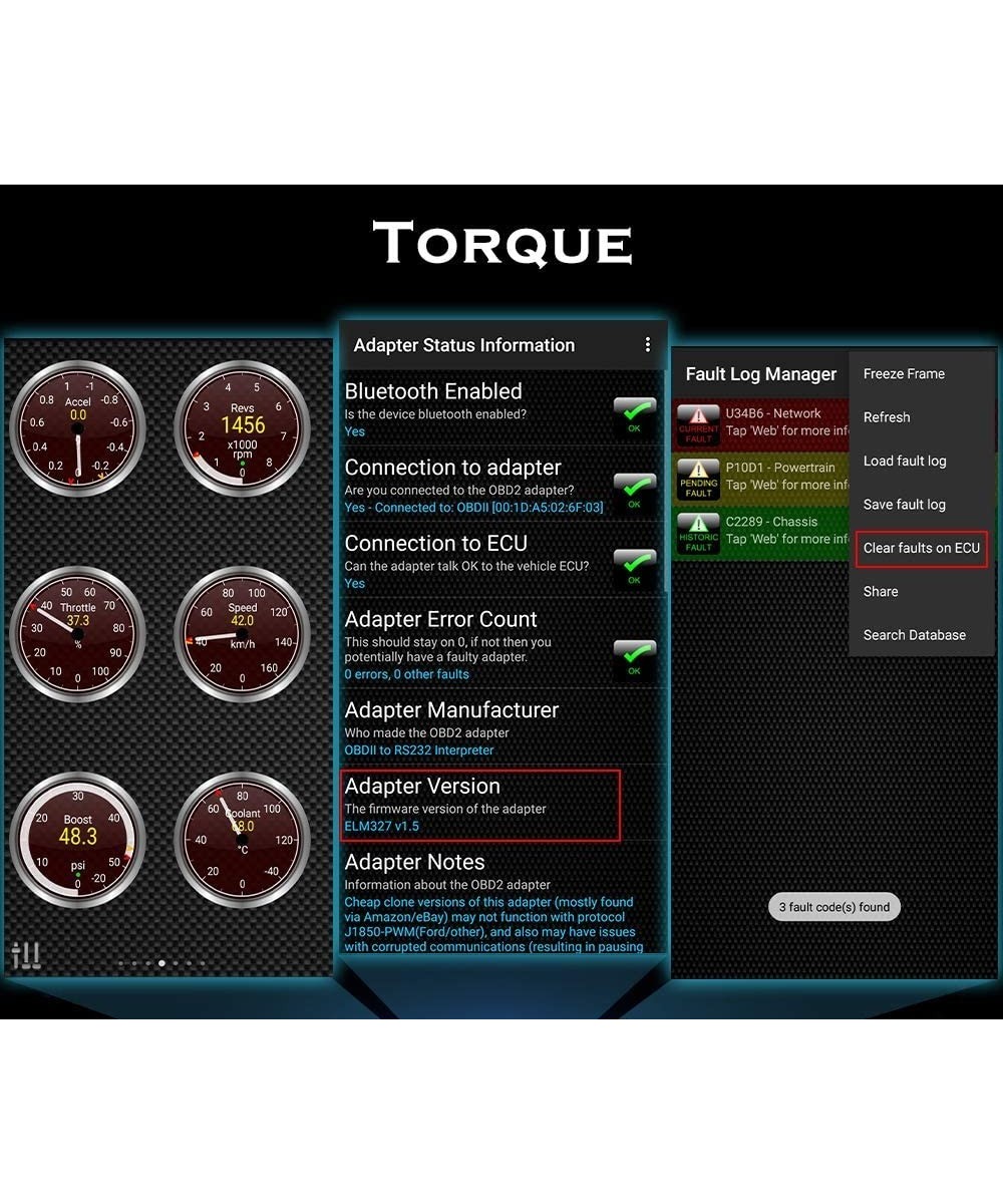 Escáner de diagnóstico OBD2 Bluetooth