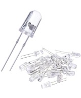 Diodos LED 100 piezas 5mm (SET)