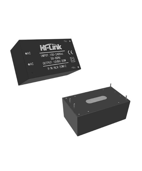 Mini Fuentes AC-DC HLK 110-220V a 5V-9V-12V-15V-24V