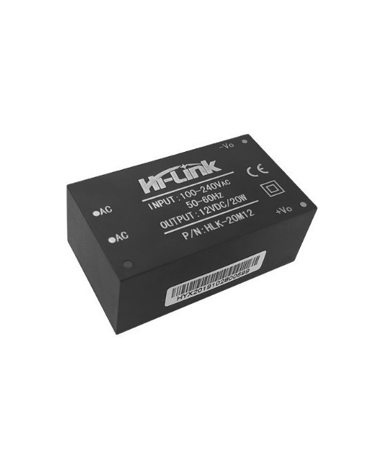 Mini Fuentes AC-DC HLK 110-220V a 5V-9V-12V-15V-24V
