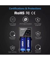 Cargador de Baterías Xtar VC2 2 Espacios