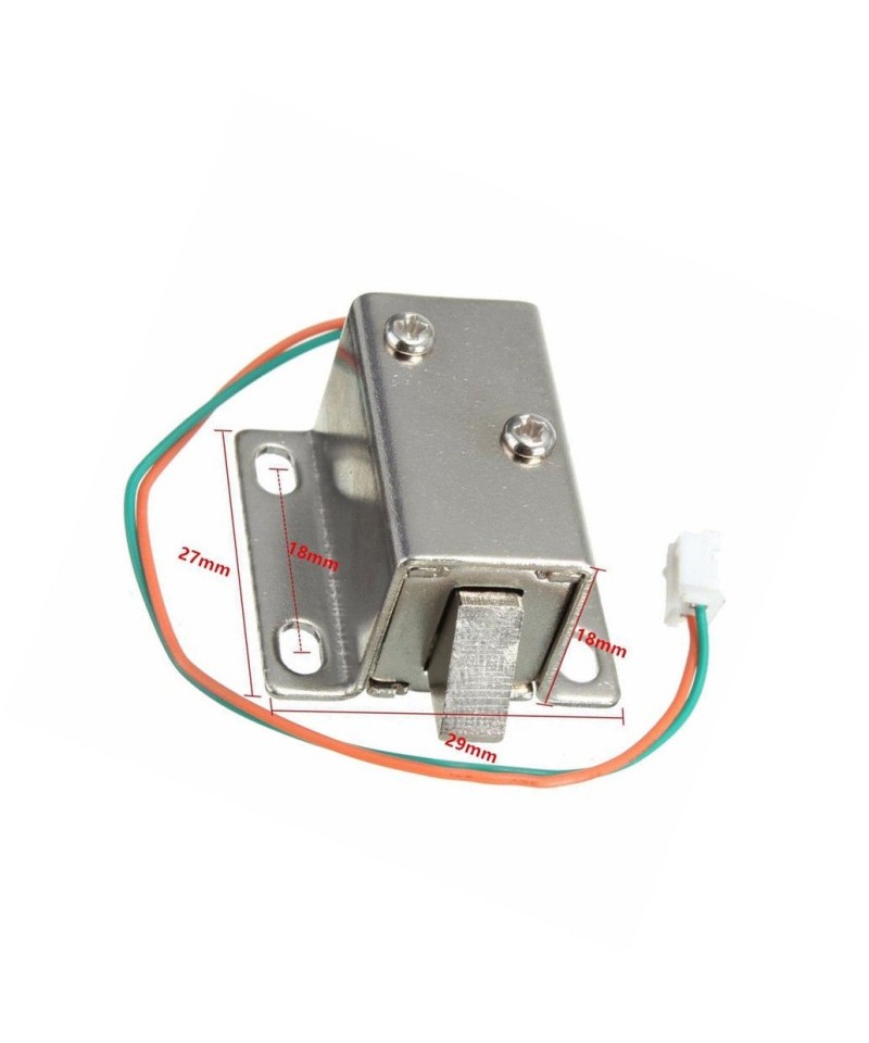 mini Picaporte de selenoide 12V para gabinete