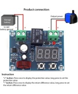 Módulo Protector de Voltaje de Batería XH-M609 12-36V