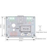 Módulo Protector de Voltaje de Batería XH-M609 12-36V