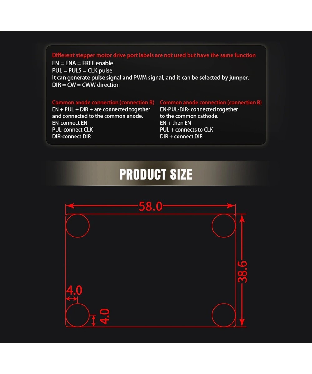 Generador de Pulso para Motor Paso a Paso MKS OSC V1.0 8-24V