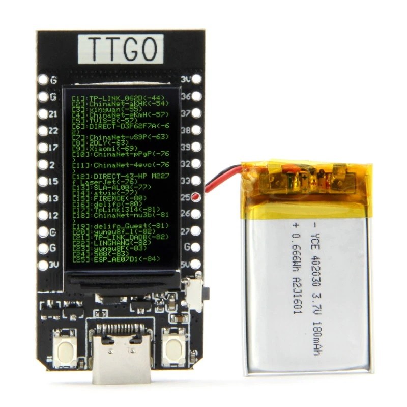 Modulo Ttgo T Display Esp Wifi Bluetooth