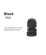 Conector de compresion / prensaestopa PG7 - PG21