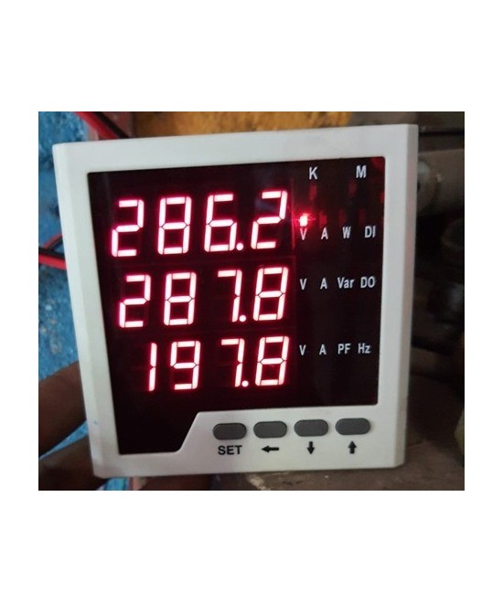 Monitor de Voltaje corriente y potencia trifasica DB194E-9D