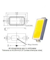 Led superbrillante SMD 5730 (10 Unidades)