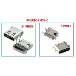 Puertos USB-c para PCB