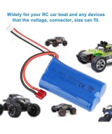 Bateria Recargable Li-Ion 18650 2S 7.4V 2000mAh con Cargador