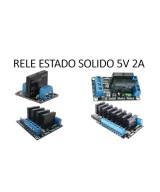 Modulo rele estado Solido 1-8 Canales 5V 2A