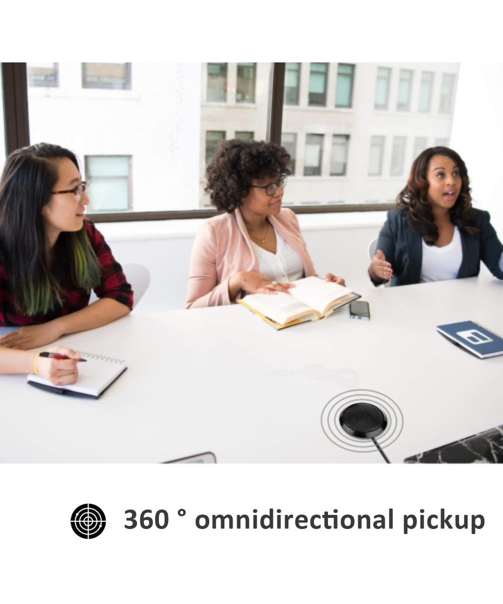 Micrófono de Conferencias para Computadora 3.5mm