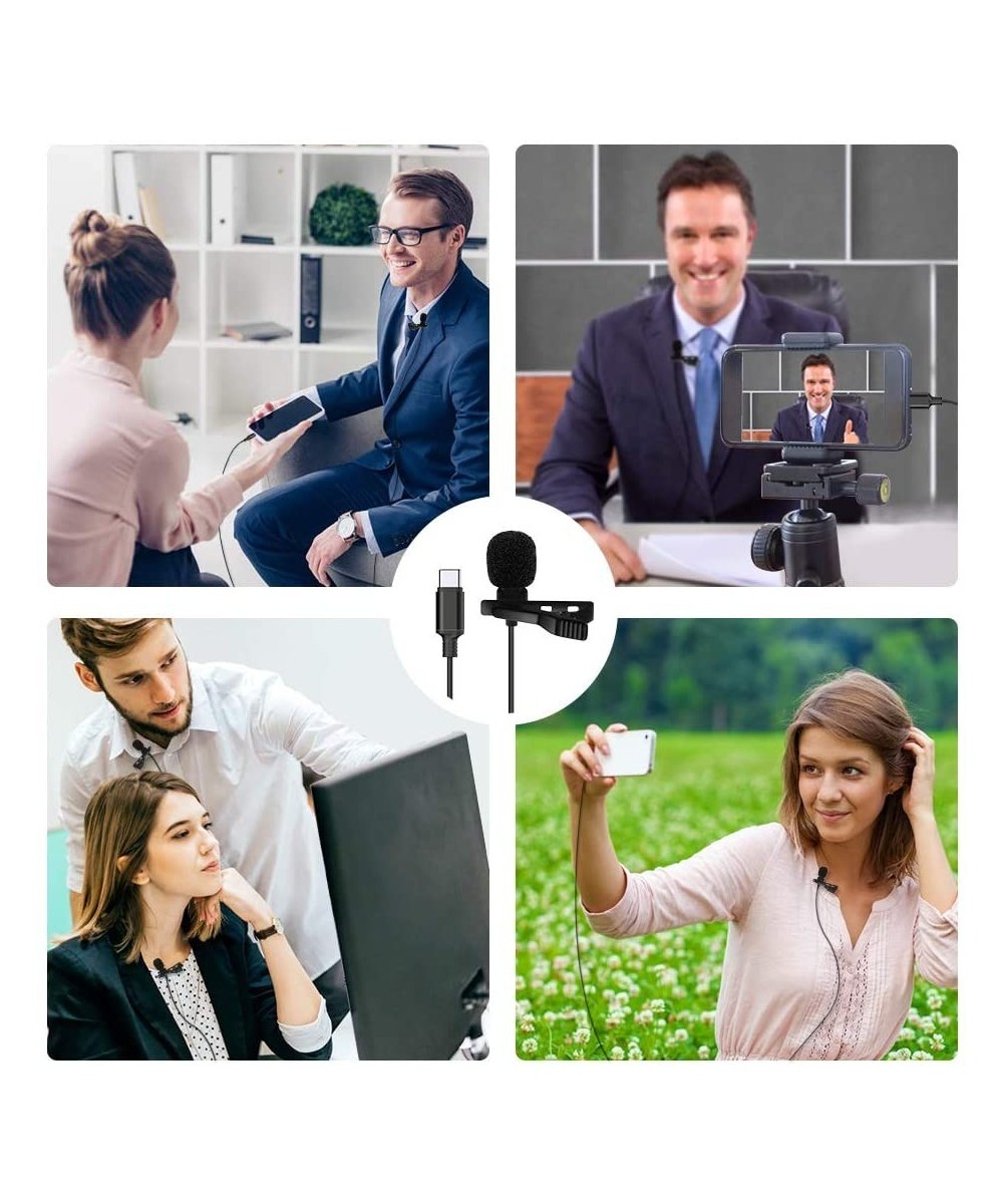 Mini Micrófono Lavalier para Celular Tipo USB-C
