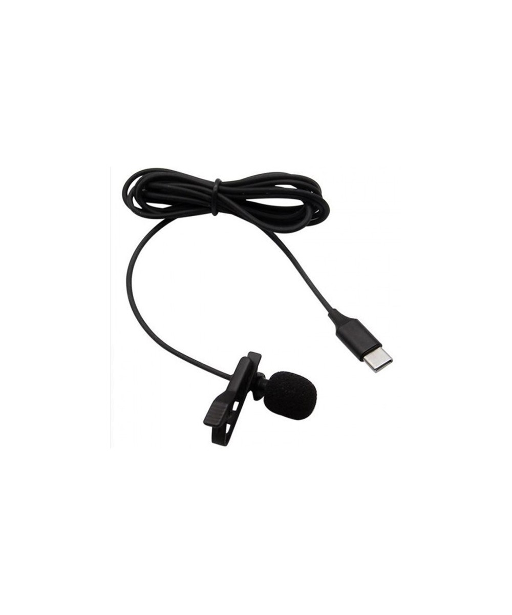 Mini Micrófono Lavalier para Celular Tipo USB-C
