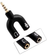 Separador de micrófono y audífono tipo U para celular