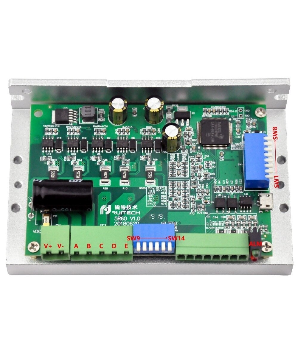 Controlador de Motor DC Paso a Paso Nema 23 5R60 5 fases