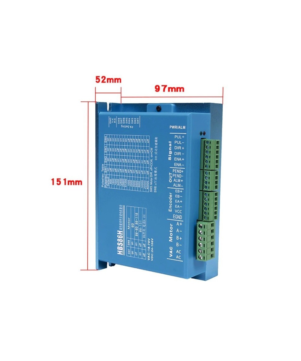 Motor Paso a Paso Nema 34 con Controlador HBS86H