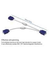 Separador de Video VGA de 1 a Entrada a 2 Salidas