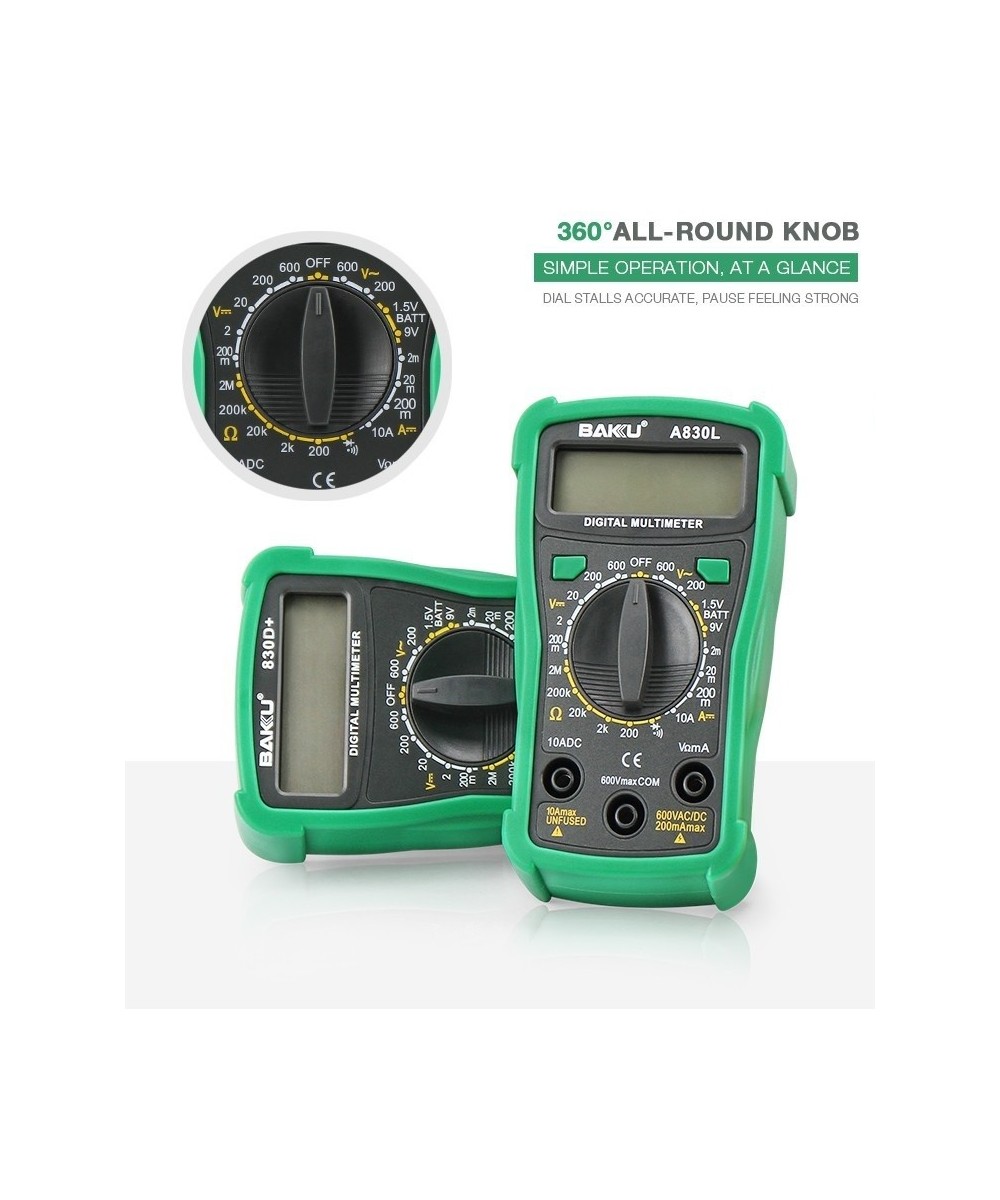 Multimetro Digital BAKU BK-830D+