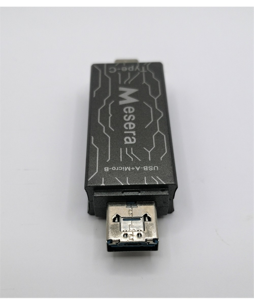 Lector de memorias TF / micro SD OTG 3 en 1 USB-C / micro USB / USB