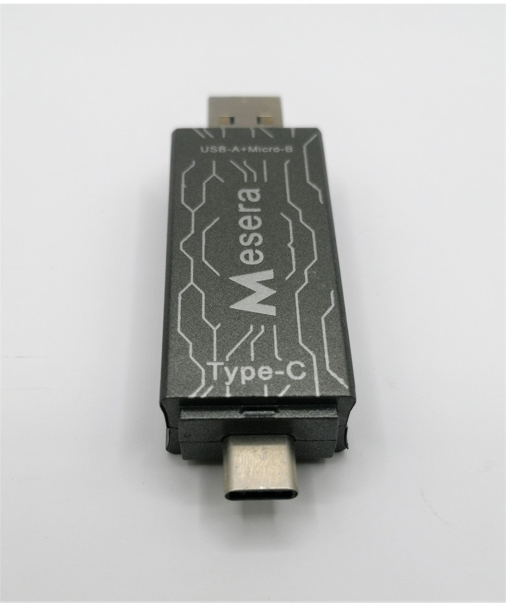 Lector de memorias TF / micro SD OTG 3 en 1 USB-C / micro USB / USB