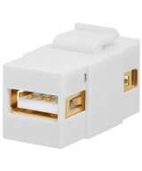 Acoplador USB Hembra-Hembra