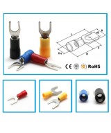 Terminal abierto tipo U 22-16AWG (20U)