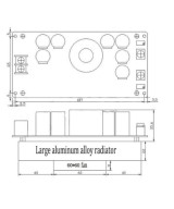 Regulador/ Estabilizador descendente de voltaje 30A 800W