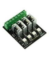 Modulo Dimmer AC 4 Canales 10A compatible con Arduino