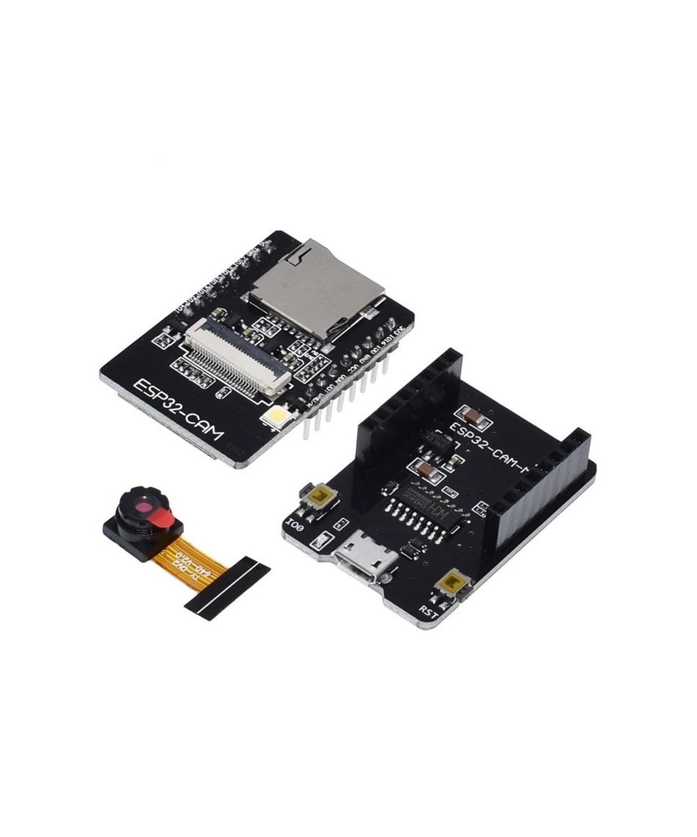Microcontrolador ESP32 WIFI con Camara y Shield