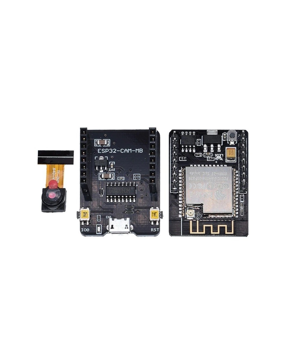Microcontrolador ESP32 WIFI con Camara y Shield