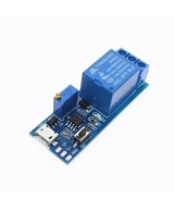 Modulo Temporizador de Rele Ajustable 5V-30V Micro USB