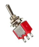 Interruptor de palanca On - Off - On (mini Switch 3 posiciones) 3 pines MTS-102