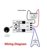 Controlador de velocidad de motor PWM 2A