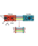 Adaptador USB FTDI  a TTL serial FT232RL YP-05