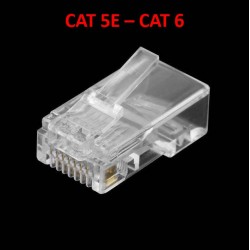 Conector RJ45 CAT5/6 para...