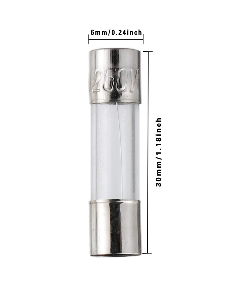 Fusible de Vidrio 0.5-20A 250V 6x30mm